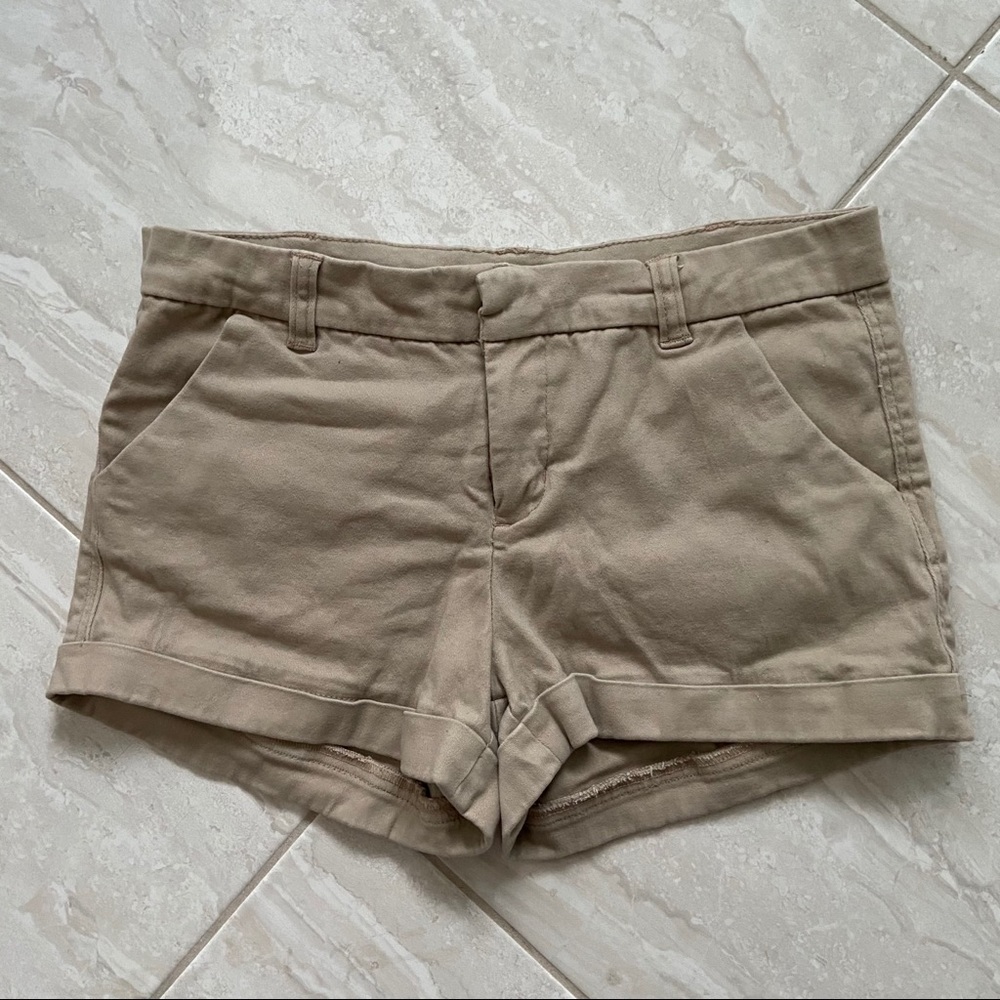 Tan shorts